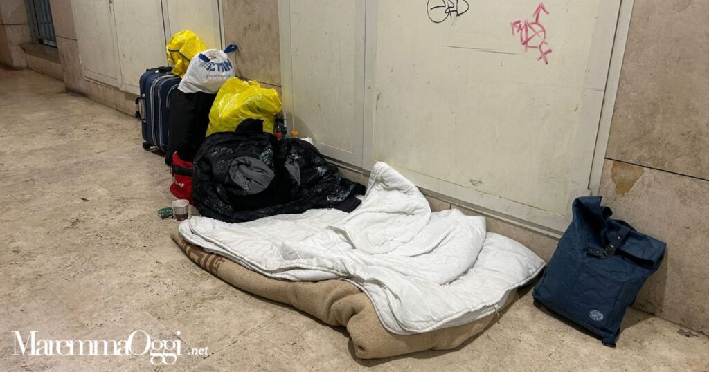 Il giaciglio di Alessandra e Joseph al palazzo Lamarmora