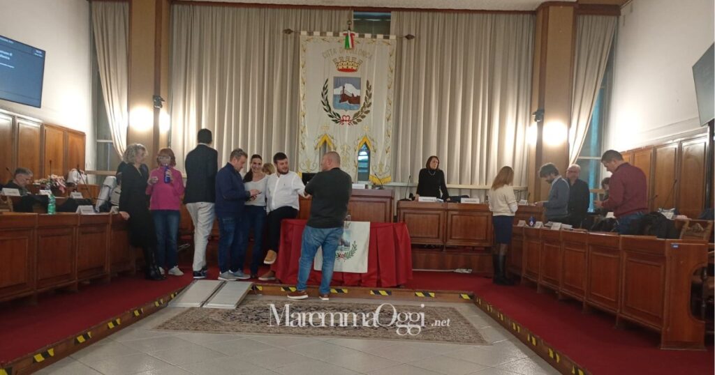 Un momento del consiglio comunale di venerdì 28 novembre
