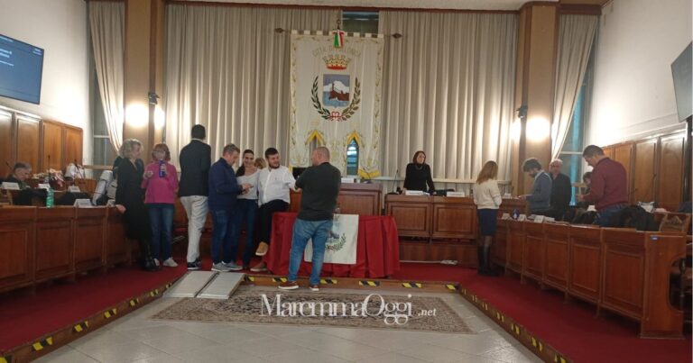 Un momento del consiglio comunale di venerdì 28 novembre