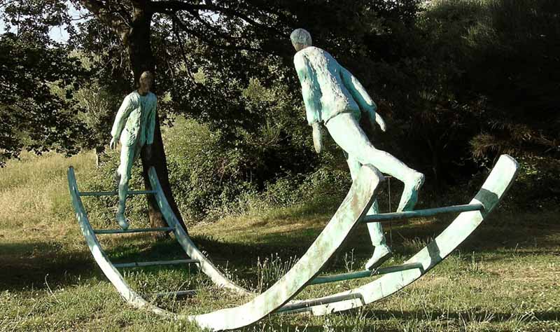 "Continuo", l'opera di Barni al Giardino di Spoerri