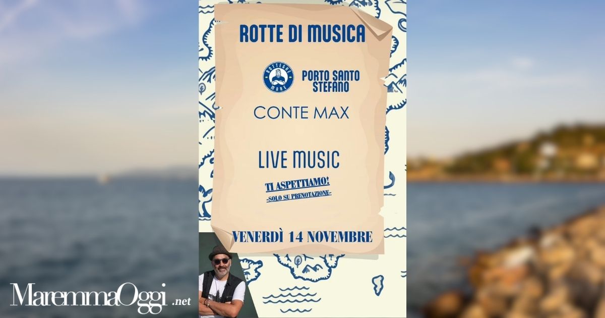 La locandina dell'evento alle Botteghe del Mare