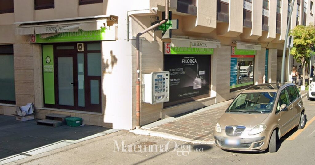 La Farmacia Comunale di via Oberdan, a Grosseto