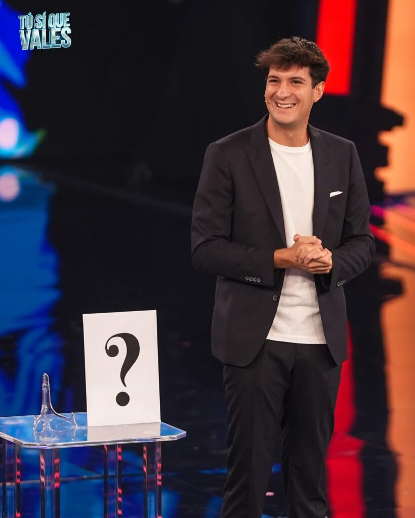 Francesco Fontanelli durante l'esibizione