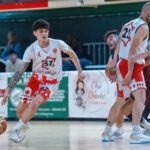 Due immagini della Gea basket di Aldo Giuliani