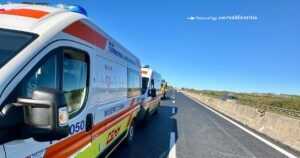 I soccorsi sul posto