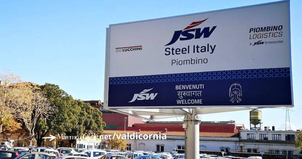 Lo stabilimento Jsw a Piombino