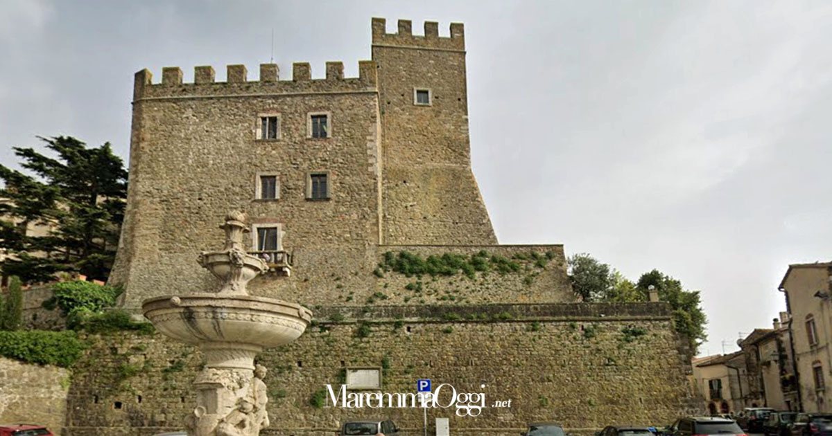 Il comune di Manciano, nell'antica Rocca Aldobrandesca, risalente al XII secolo