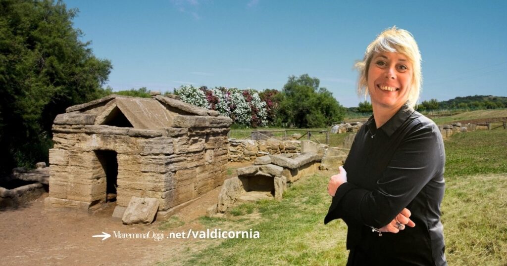 La necropoli di Baratti e l'archeologa Carolina Megale