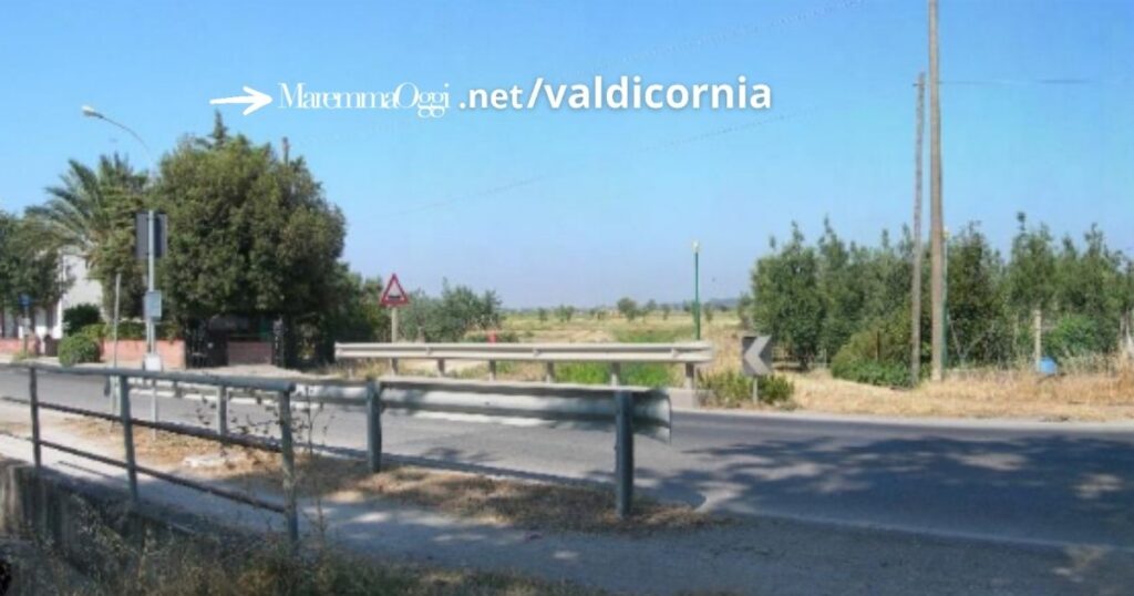 Il ponte sul Corniaccia così com'è oggi