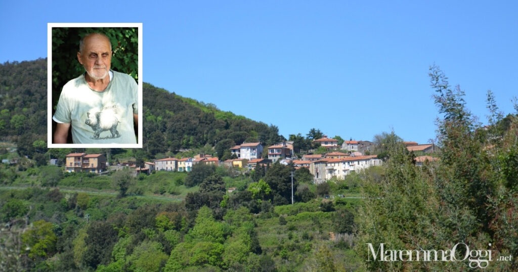 Una veduta di Tirli e la vittima dell'incidente a caccia, Renato Maestrini