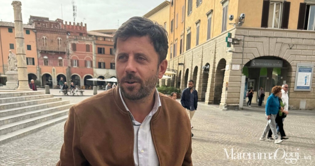 Riccardo Megale, segretario della sezione di Grosseto della Lega