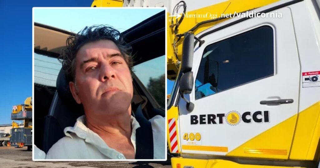 Salvatore Parlato, morto dopo l'incidente alla Bertocci di Piombino