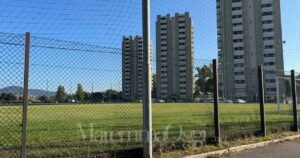 Il campo sportivo in via Austria, conteso fra asd Barbanella e Maremma Social Rugby