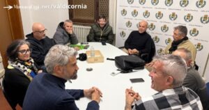 Al tavolo con l'assessora Nigro e il sindaco Ferrari