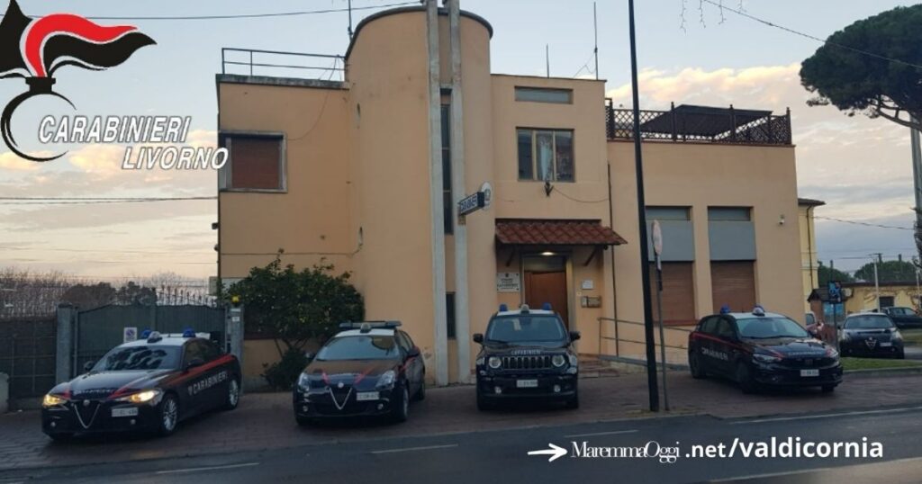 I carabinieri della stazione di Donoratico