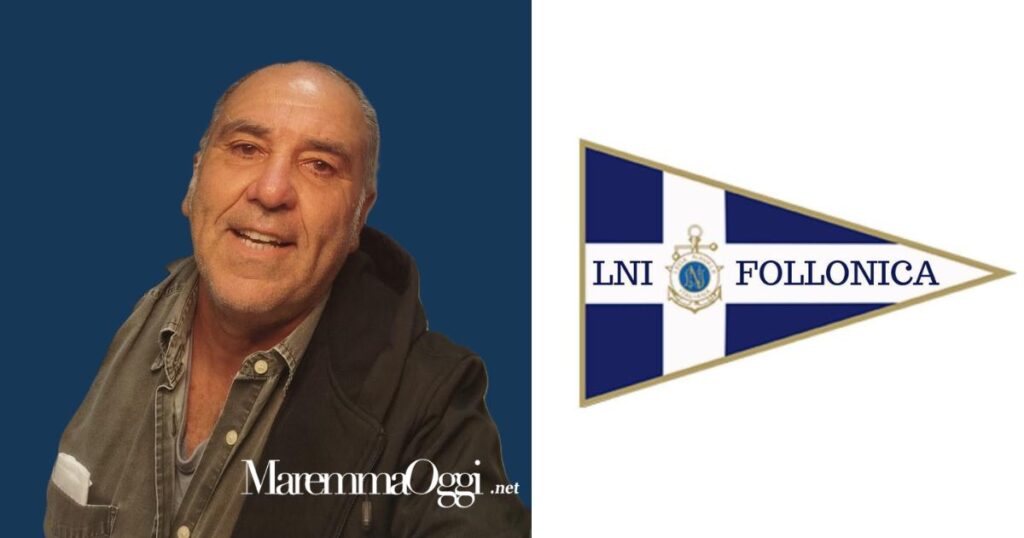 Il nuovo presidente della Lega Navale follonichese Claudio Vannini
