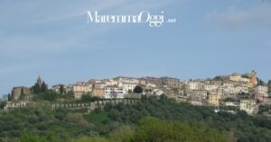 La veduta di Scarlino