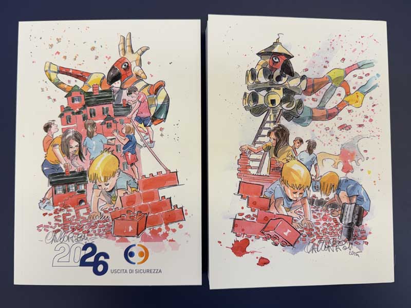 L'agenda realizzata da Carlo Rispoli