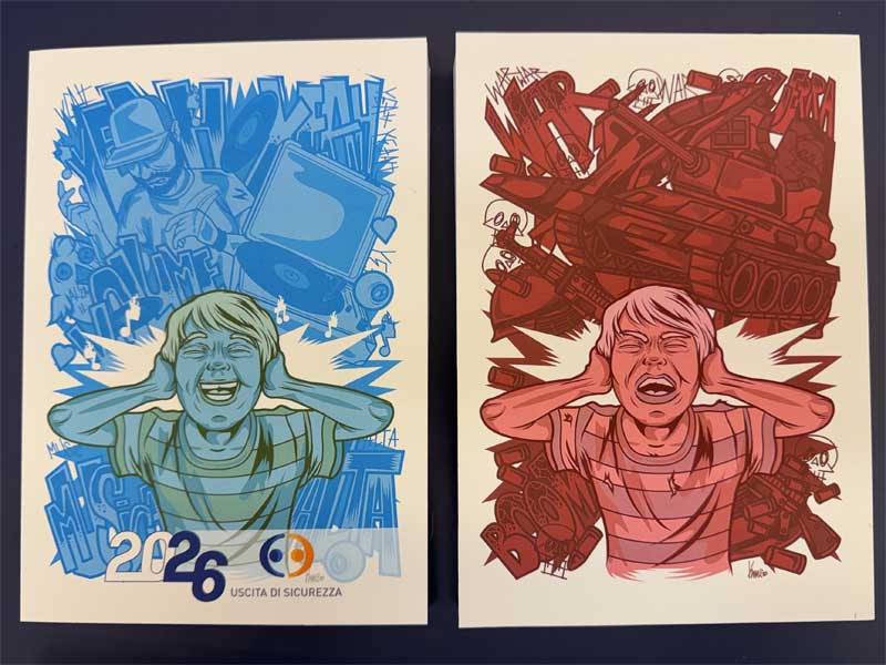 L'agenda realizzata da Claudio Chimenti