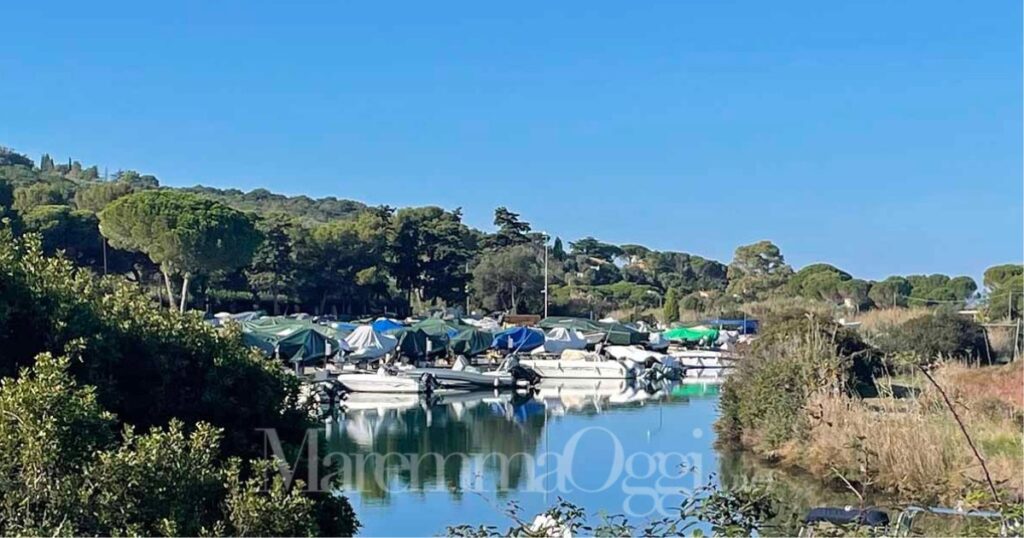 Il canale di Santa Liberata (foto d'archivio)
