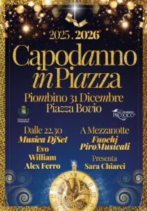 Capodanno in piazza, la locandina