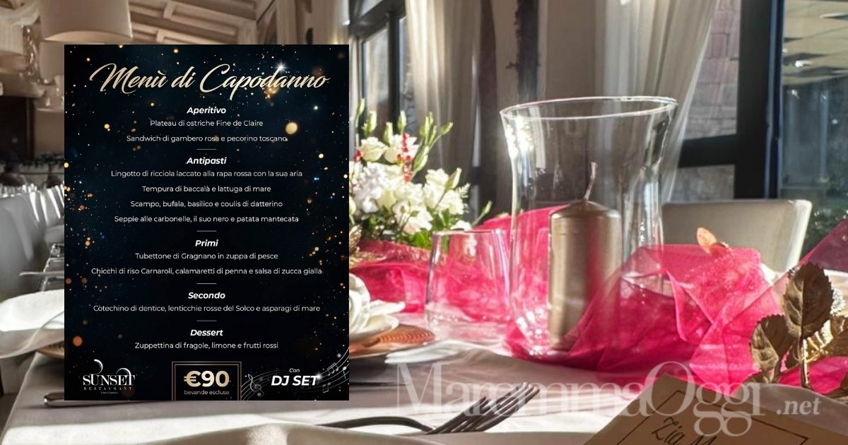 Cena di Capodanno al Sunset di Poggio Cavallo