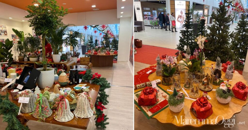 Il charity shop al centro commerciale Aurelia Antica