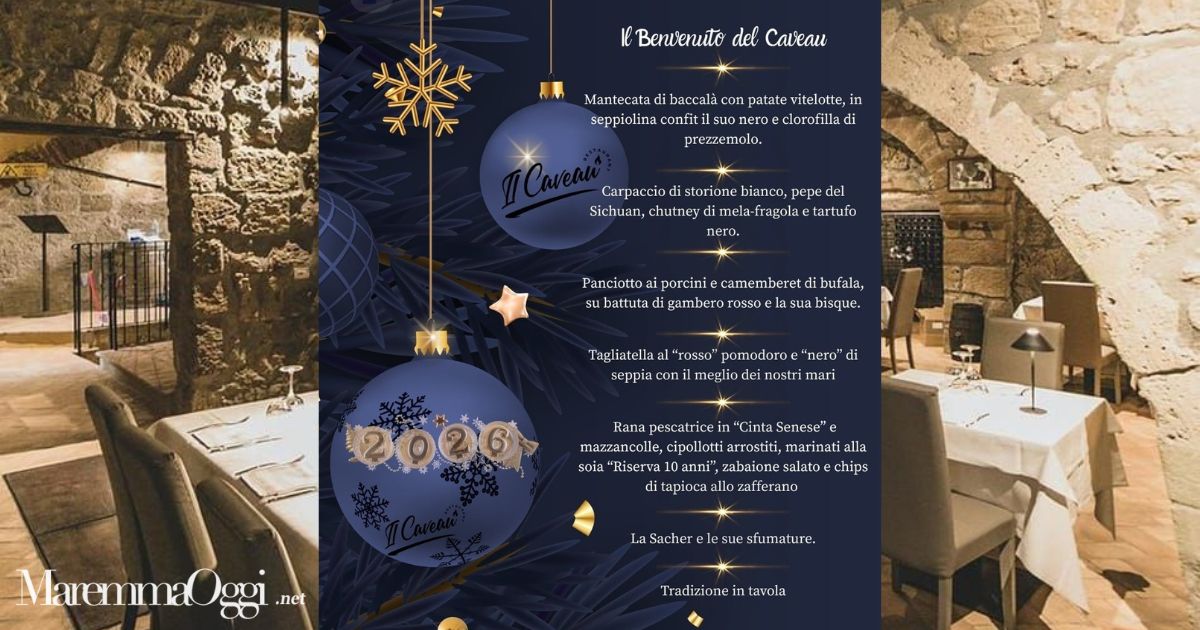 Il Caveau di Pitigliano e il menu di Capodanno