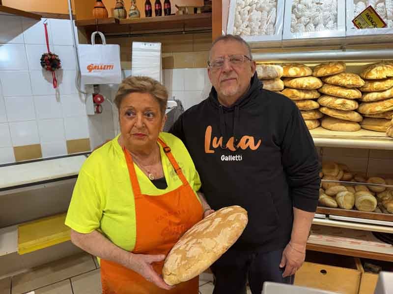 Luca Galletti con la mamma Loretta