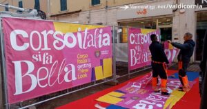 La nuova cartellonistica e le pedane natalizie