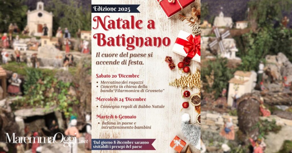 Presepi ed eventi a Batignano