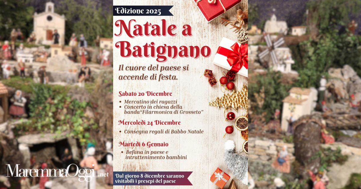 Presepi ed eventi a Batignano