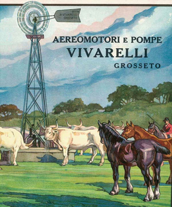 Una pubblicità dell'azienda Vivarelli