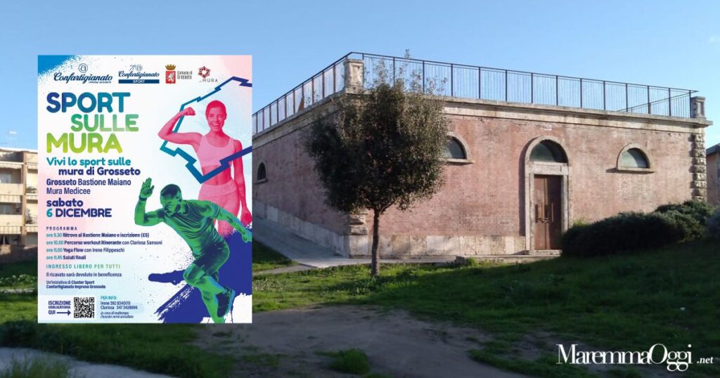 La locandina di Sport sulle mura e il bastione maiano