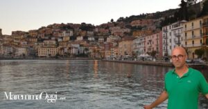 Una veduta di Monte Argentario e Marco Nieto