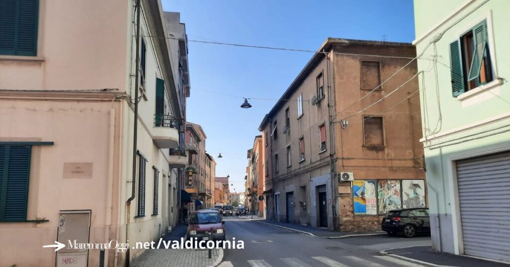 Via Pisacane a Piombino