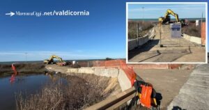 Il cantiere di Terna alla Torraccia