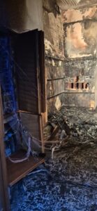 Il luogo in cui è divampato l'incendio