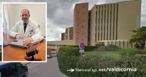 Ospedale Villamarina, nel riquadro il dottor Vito Giudice