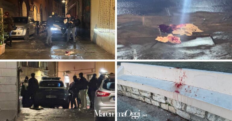 Lite sulle Mura e accoltellato in via Mazzini: il sangue alla Cavallerizza e i rilievi