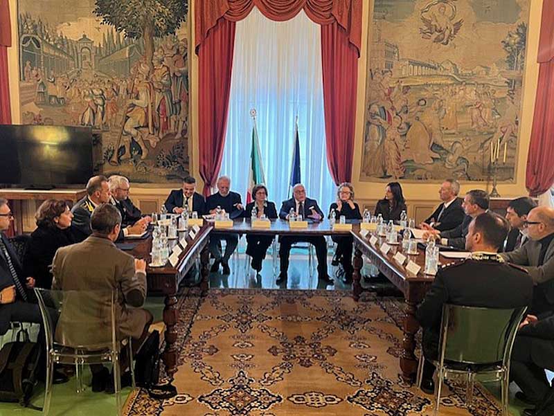 Un altro momento dell'incontro