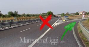 Aurelia chiusa, per due giorni uscita obbligatoria a Follonica Est