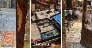 La porta sfondata e la cassa aperta all'Uva e il Malto