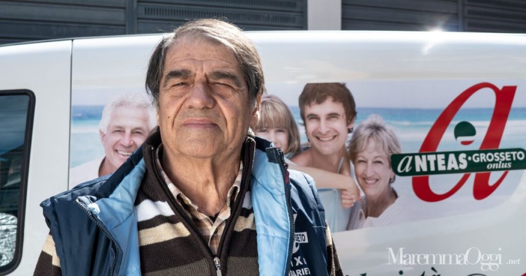Il presidente di Anteas Grosseto Gianfranco Benigni (foto di Guerrini)