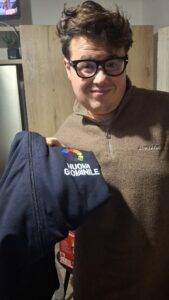 Lorenzo Chiavacci con la divisa della Nuova Giovanile