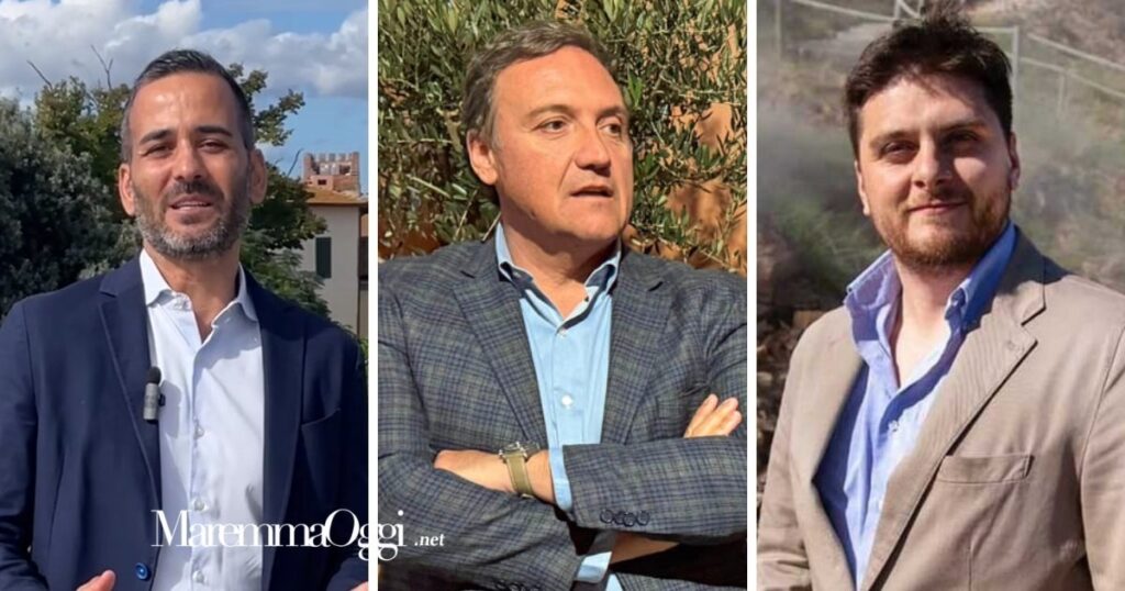Luca Minucci, Leonardo Marras e Giacomo Termine