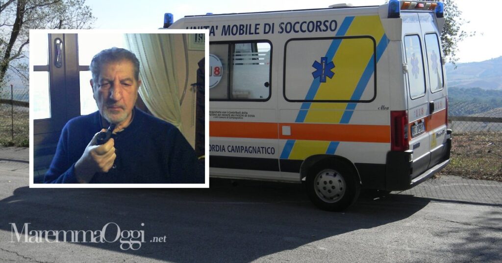 Addio a Lucio De Bernardinis, governatore Misericordia di Campagnatico