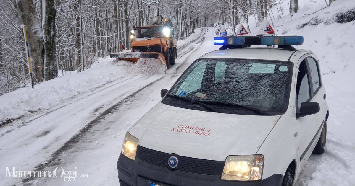 Il passaggio dello spazzaneve