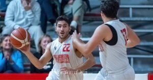 Angelo Franzese, top scorer a Rosignano (foto Aldo Giuliani per MaremmaOggi)