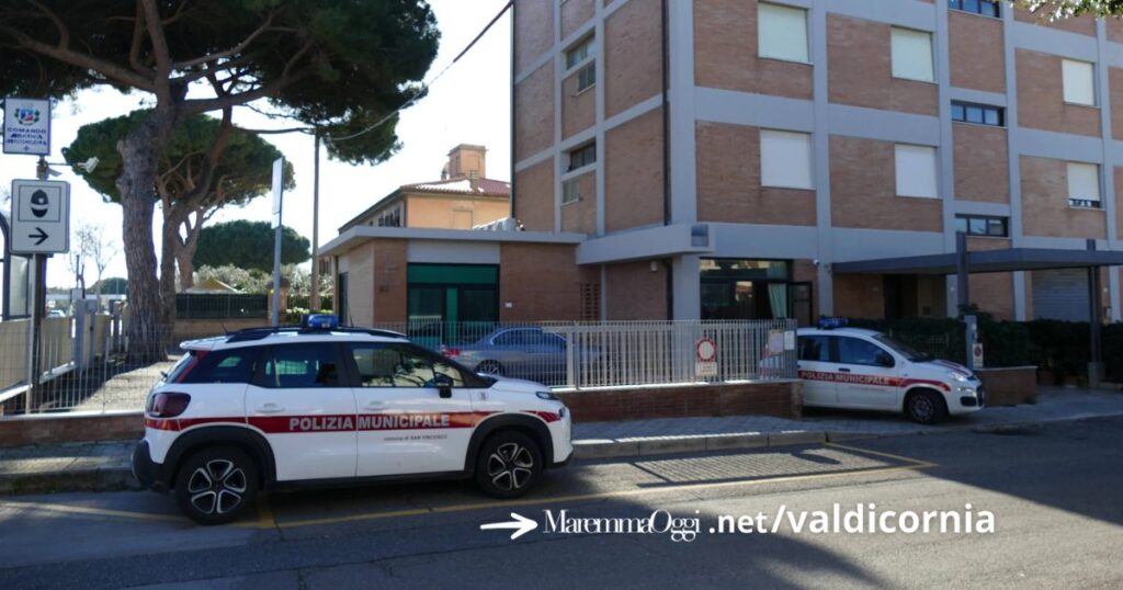 La polizia locale di San Vincenzo